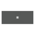 Ideal Standard Ultra Flat S+ 1700 x 700mm Grey Rectangular Shower Tray