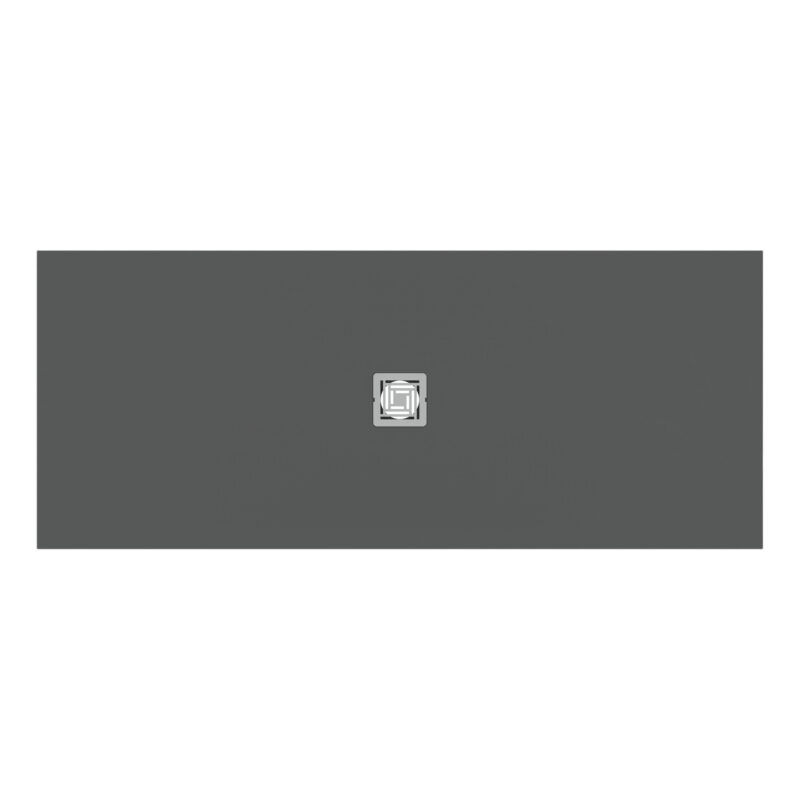 Ideal Standard Ultra Flat S+ 1700 x 700mm Grey Rectangular Shower Tray