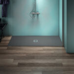 Ideal Standard Ultra Flat S+ 1700 x 700mm Grey Rectangular Shower Tray