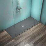 Ideal Standard Ultra Flat S+ 1700 x 700mm Grey Rectangular Shower Tray