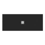 Ideal Standard Ultra Flat S+ 1700 x 700mm Black Rectangular Shower Tray