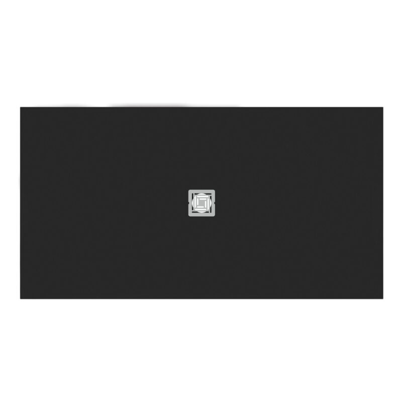 Ideal Standard Ultra Flat S+ 1700 x 900mm Black Rectangular Shower Tray