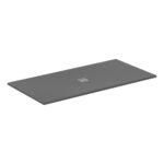 Ideal Standard Ultra Flat S+ 2000 x 1000mm Grey Rectangular Shower Tray