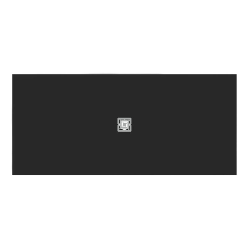 Ideal Standard Ultra Flat S+ 2000 x 900mm Black Rectangular Shower Tray