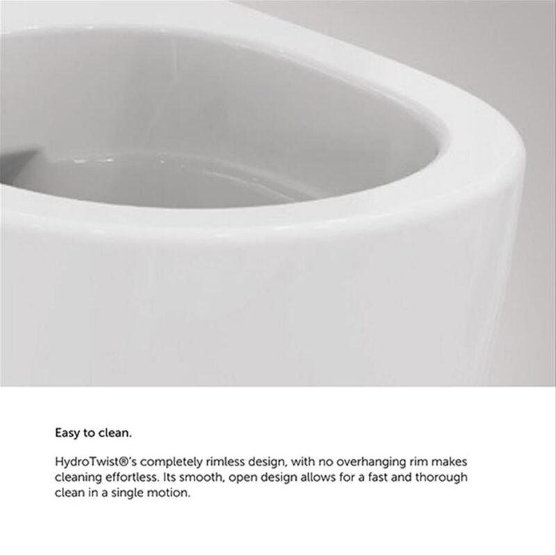 Ideal Standard i.Life O Rimless Wall Hung Toilet with Wrapover Seat