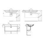Ideal Standard i.life B Vanity Basin 1020 x 540mm