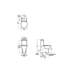 Ideal Standard Tempo Seat & Cover Standard Close Short T6798