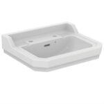 Ideal Standard Waverley 56cm 2 Hole Basin & Pedestal