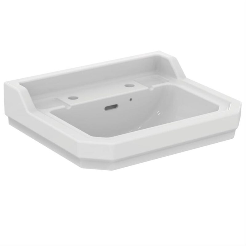 Ideal Standard Waverley 56cm 2 Hole Basin & Pedestal