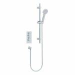 Imex Arco Single Outlet Concealed Shower Valve & Slide Rail Kit Pack