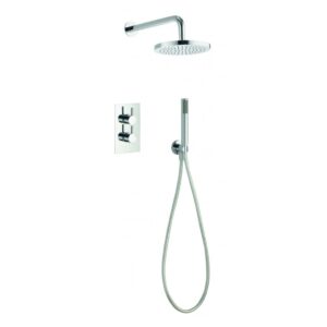 Imex Arco Concealed Shower Valve, Fixed Head & Pencil Handset Pack
