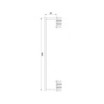 Imex Bloque 500mm Towel Bar