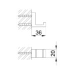 Imex Bloque Robe Hook