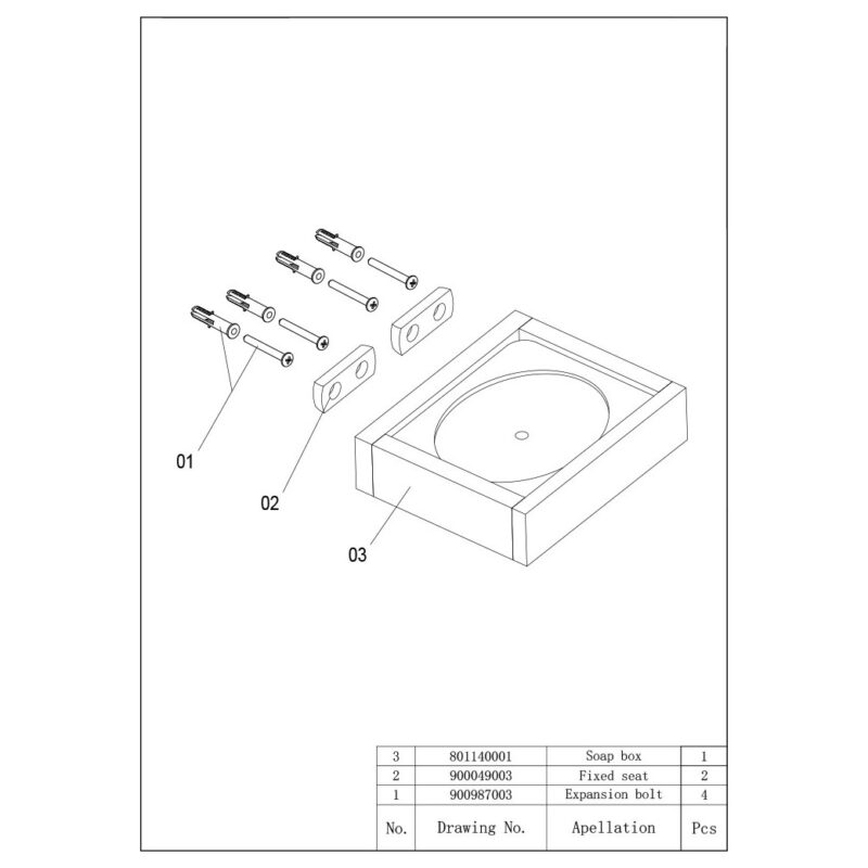 Imex Bloque Soap Dish
