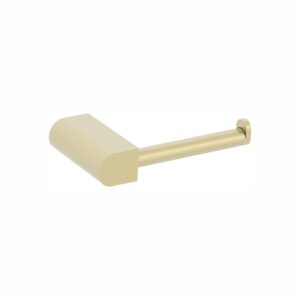 Imex Duro Round Toilet Roll Holder Brushed Brass