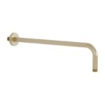 Imex Design Round 400mm Brushed Brass Wall Shower Arm