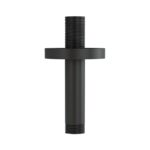 Imex 75mm Matt Black Round Ceiling Mounted Shower Arm