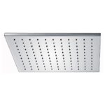 Imex Deluxe Square 300mm Brass Shower Head