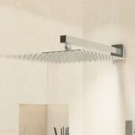 Imex Slimline Polished Stainless Steel Square 300mm Shower Head