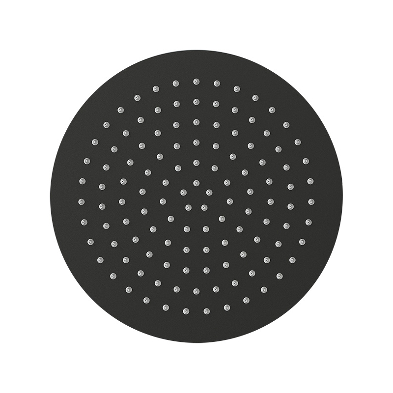 Imex Slimline 250mm Matt Black Round Shower Head Imex Slimline 250mm Matt Black Round Shower Head
