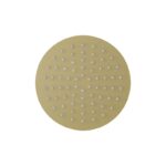 Imex Slimline 200mm Brushed Brass Round Shower Head