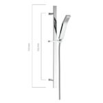 Imex Str8 Riser Rail Kit Chrome