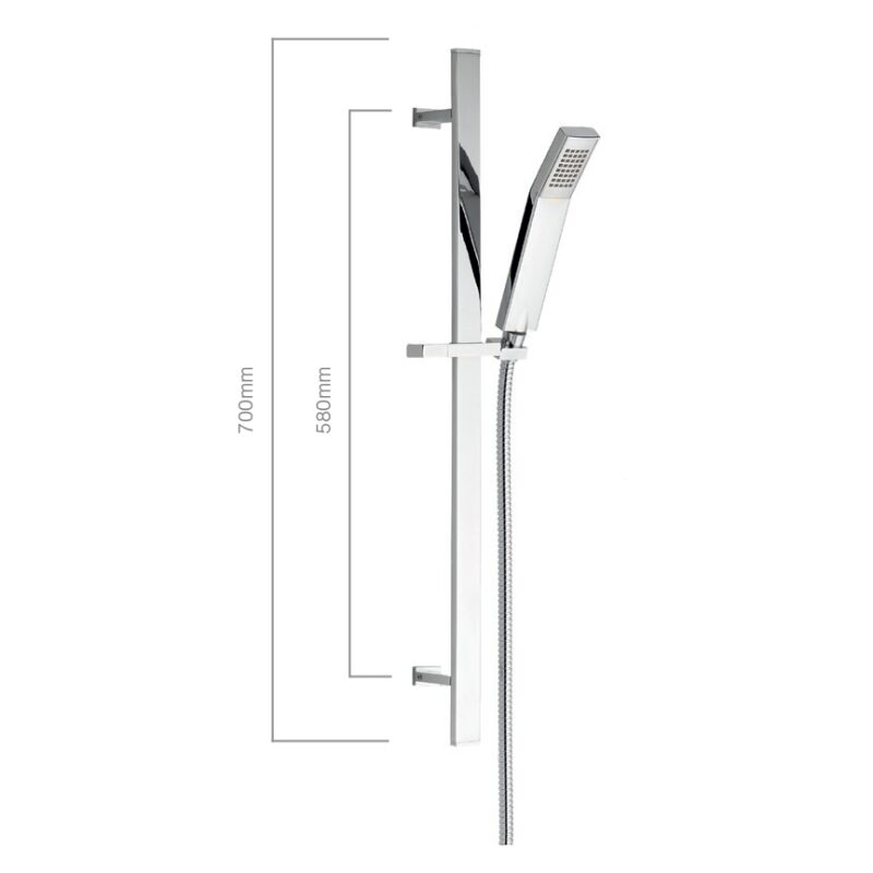 Imex Str8 Riser Rail Kit Chrome