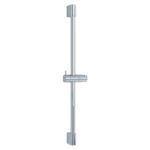 Imex Round Slide Rail with Integrated Wall Outlet Elbow Chrome