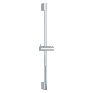 Imex Round Slide Rail with Integrated Wall Outlet Elbow Chrome