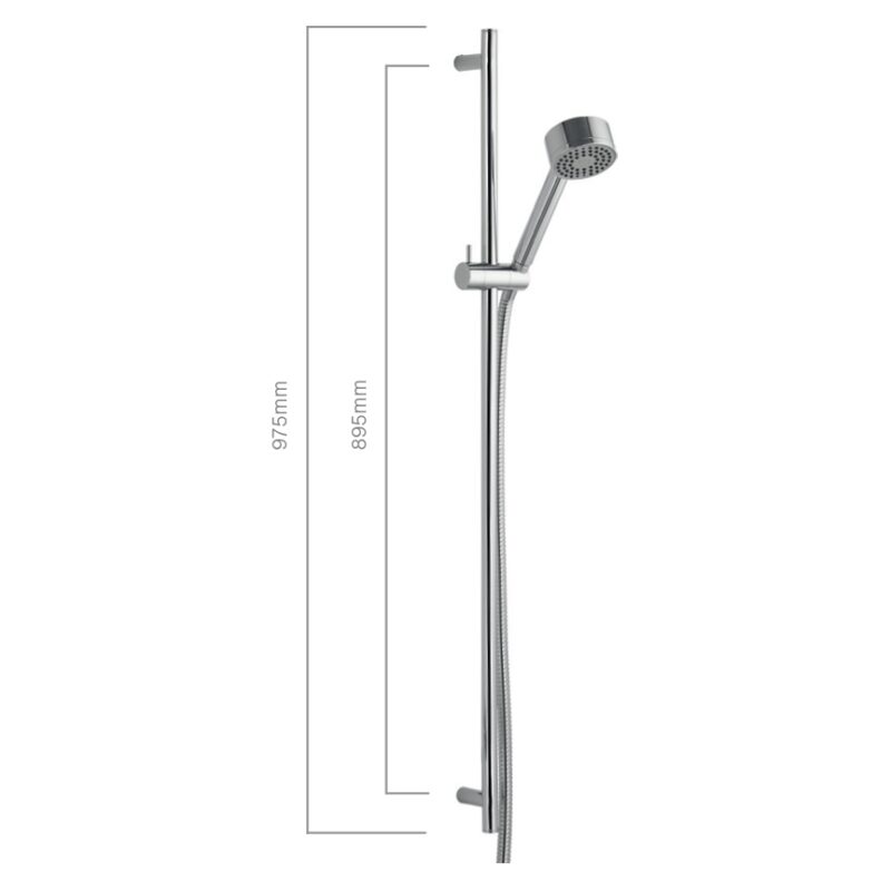 Imex Levo Extended Riser Rail Kit Chrome