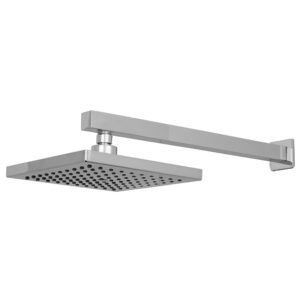 Imex 200mm Bloque ABS Square Showerhead & Shower Arm