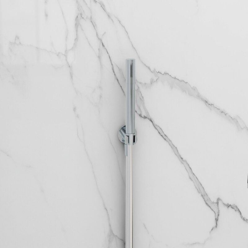 Imex Arco Pencil Shower Handset with Hose & Outlet Elbow