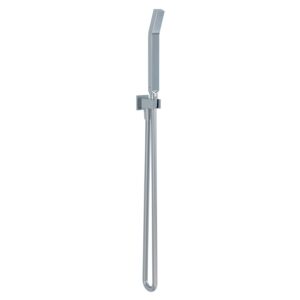 Imex Bloque Brass Shower Handset with Hose & Wall Outlet