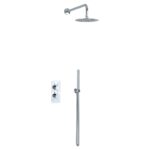 Imex Ravine Concealed Shower Set with Fixed Head & Handset Chrome