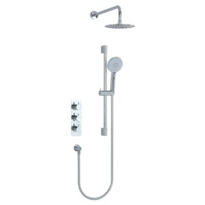 Imex Ravine 3 Control Valve with Fixed Head & Slide Rail Kit Chrome