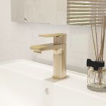 Imex Suburb Basin Mixer Brushed Brass