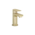 Imex Suburb Small Basin Mixer Tap Brushed Brass