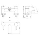 Imex Xcite Bath Filler Tap