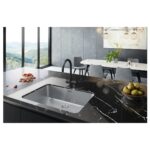 InSinkErator 3N1 J Shape Tap, Neo Tank & Filter Pack Velvet Black