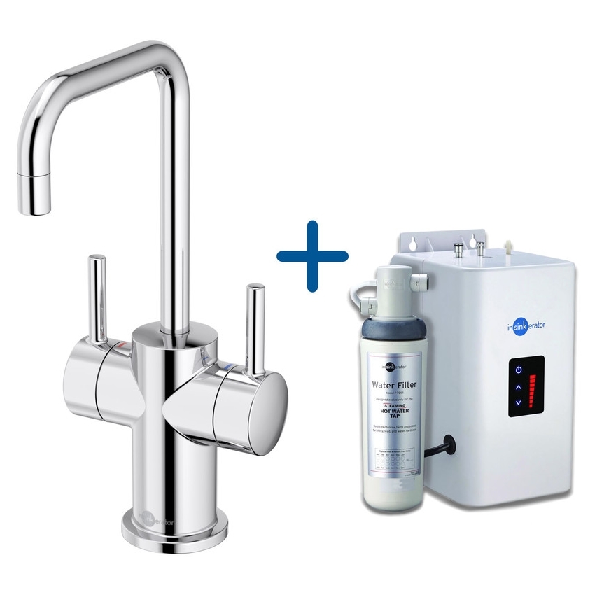 InSinkErator FHC3020 Hot/Cold Water Mixer Tap u0026 Neo Tank Chrome