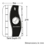 InSinkErator 3N1 Lecce U Shape Steaming Hot Tap & Tank Chrome
