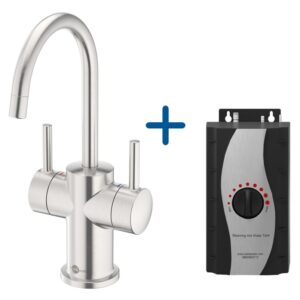 InSinkErator FHC3010 Hot/Cold Water Mixer Tap & Tank Brushed