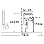 InSinkErator FH3020 Hot Water Tap & Standard Tank Brushed Steel