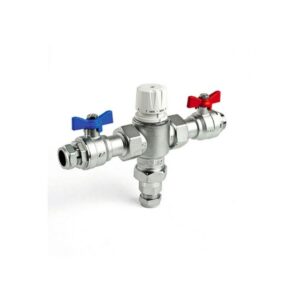 Inta Intamix 28mm Thermostatic Mixing Valve with Isolation Unions