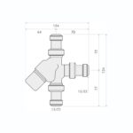 Inta L Mix 22mm Thermostatic Failsafe Mixing Valve