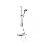 Inta Enzo Safe Touch Thermostatic Bar Shower with Slide Rail Kit
