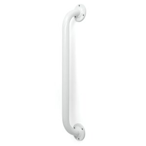 Inta 300mm White Powder Coated Grab Rail Exposed Fixings