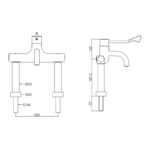Inta HTM Safe Touch TMV3 Thermostatic Sequential Deck Mounted Tap