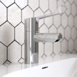 Inta Intatherm Safe Touch TMV3 Basin Mixer, Extended Lever & Copper Tails