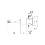 Inta Intajet Knee Operated Exposed Valve